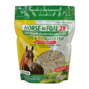 HORSE TO FOAL 2X SAFE-GUARD DEWORMER