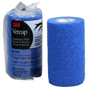 Vet Wrap Tape Blue - 4X5Yd