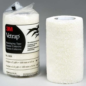 Vet Wrap Tape White - 4X5Yd