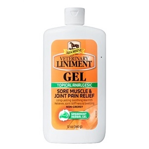 Asobrbine Veterinary Liniment Gel - 12 oz