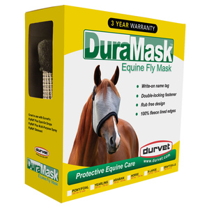DURAMASK EQUINE FLY MASK WITHOUT EARS - YEARLING