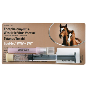 Equi-Jec WNV+EWT (West Nile Virus), EWT Horse Vaccination 1-ML