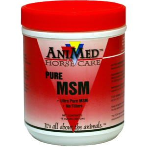 MSM Pure Powder Dietary Supplement for Horses 16-oz
