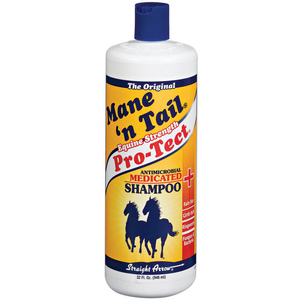 Mane 'n Tail Pro-Tect Antimicrobial Medicated Shampoo for Horses 32-oz