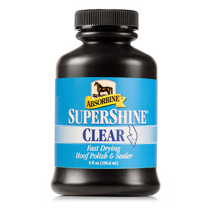 SUPERSHINE CLEAR HOOF POLISH - 8 OZ