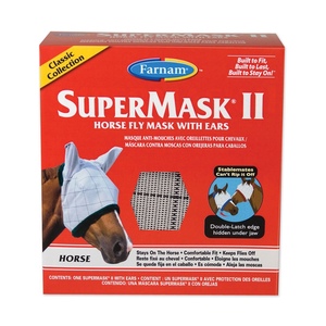 Supermask II Horse Fly Mask with Ears Classic Collection