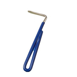 TOUGH ONE HOOF PICK WITH VINYL HANDLE - BLUE