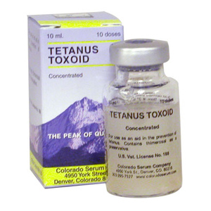 Tetanus Toxoid Concentrate 10-mL